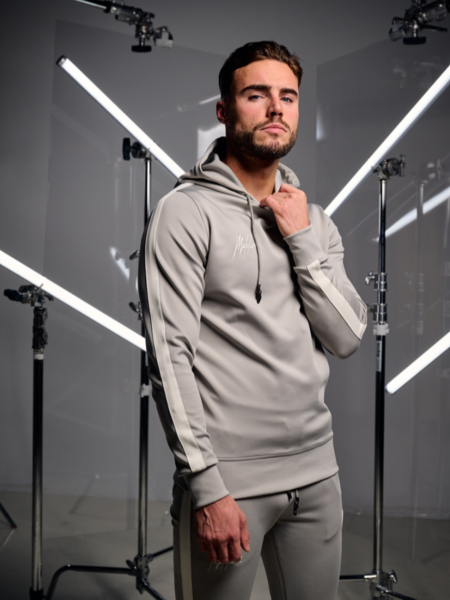 Malelions Malelions Sport Academy Tracksuit - Grey/Off White