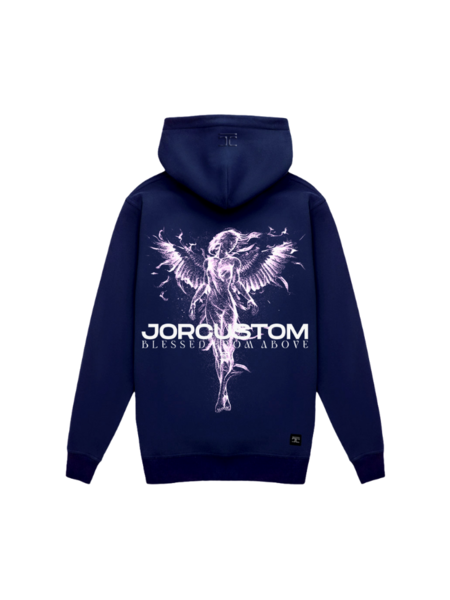 JorCustom JorCustom Women Angel Slim Fit Hoodie - Navy