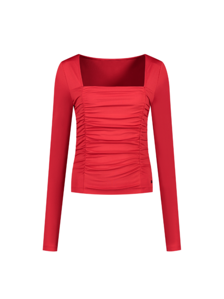 Nikkie Athy Top - Racing Red