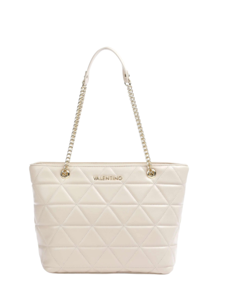 Valentino Bags Carnaby Shopping Bag - Ecru