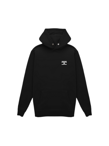 JorCustom JorCustom Blessed Slim Fit Hoodie - Black