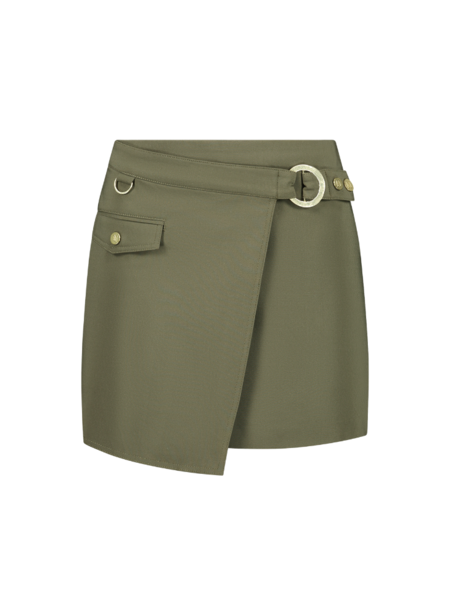 Nikkie Nikkie Auckland Skirt - Combat Green