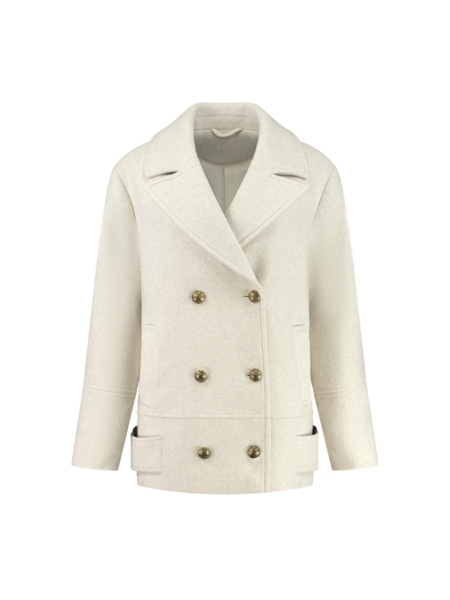 Nikkie Nikkie Atlanta Coat - Pearl