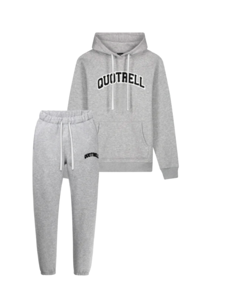 Quotrell Women University Set - Melange Grey/Black