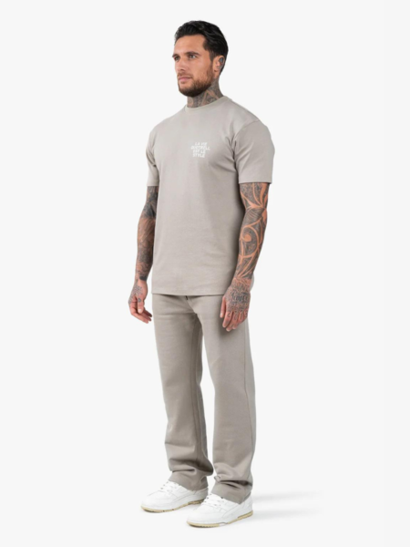 Quotrell Quotrell La Vie T-Shirt - Concrete/Cement