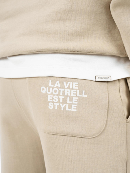 Quotrell Quotrell La Vie Pants - Oat/Off White