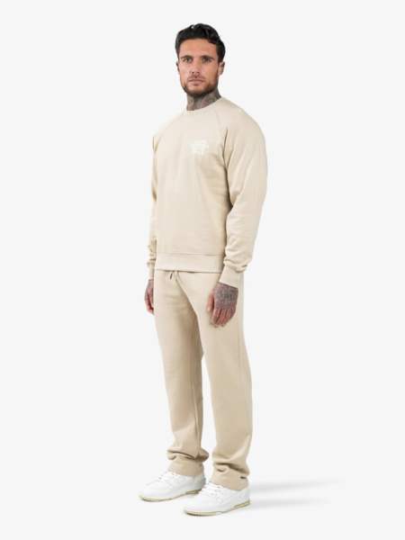 Quotrell Quotrell La Vie Crewneck - Oat/Off White