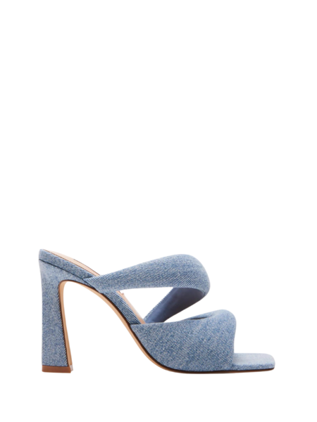 Steve Madden Kloss Sandal - Denim Fabric