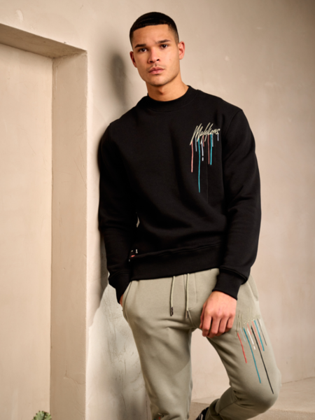 Malelions Malelions Painter Sweater - Black