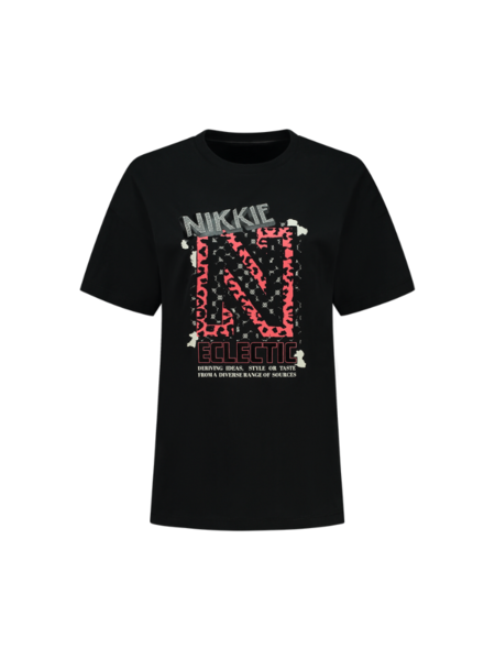 Nikkie Eclectic T-Shirt - Black