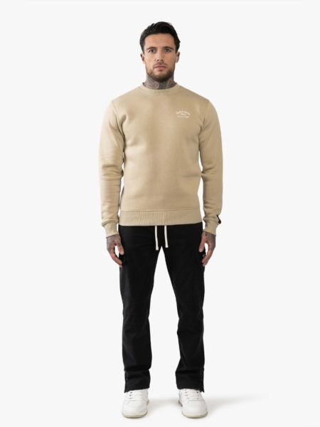 Quotrell Quotrell Atelier Milano Crewneck - Oat/Off White