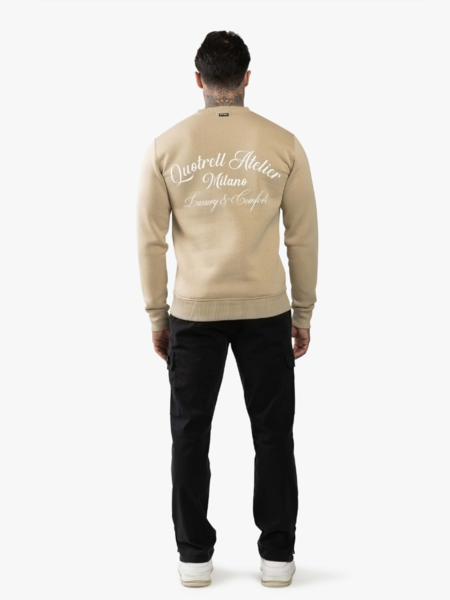 Quotrell Quotrell Atelier Milano Crewneck - Oat/Off White