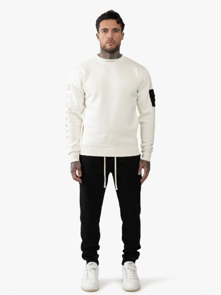 Quotrell Quotrell Dublin Crewneck - Off White/Oat