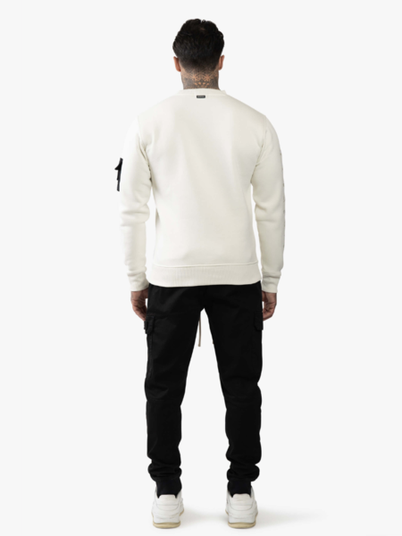 Quotrell Quotrell Dublin Crewneck - Off White/Oat