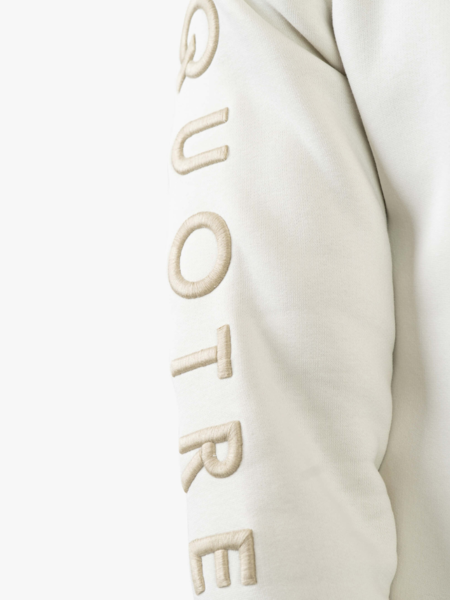 Quotrell Quotrell Dublin Crewneck - Off White/Oat