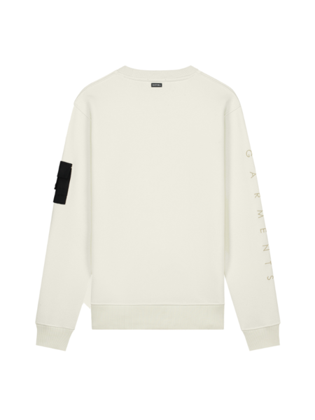 Quotrell Quotrell Dublin Crewneck - Off White/Oat