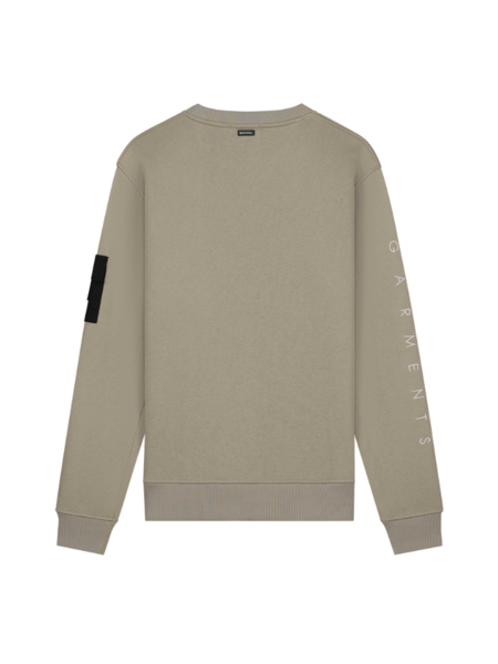 Quotrell Quotrell Dublin Crewneck - Concrete/Cement