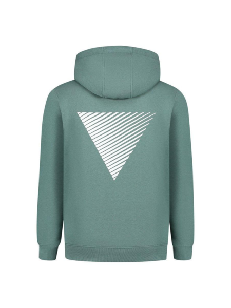 Pure Path Essential Logo Hoodie  - Faded Green