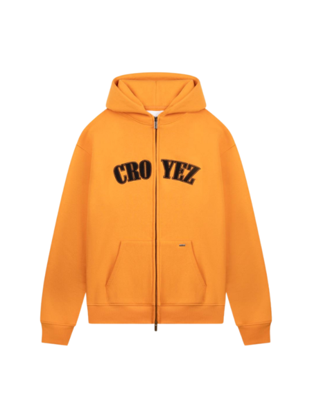 Croyez Croyez Atelier Zip Hoodie - Orange/Black