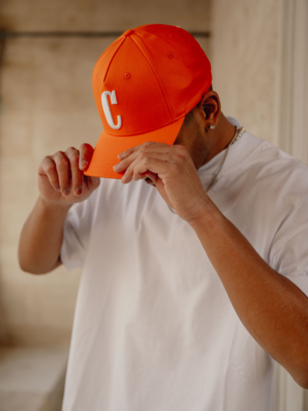 Croyez Croyez Creatif Departement Cap - Orange/White