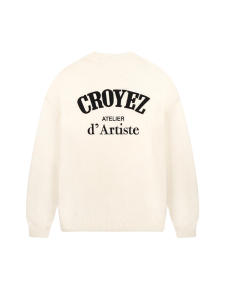 Croyez Croyez Atelier Knit Sweater - Vintage White