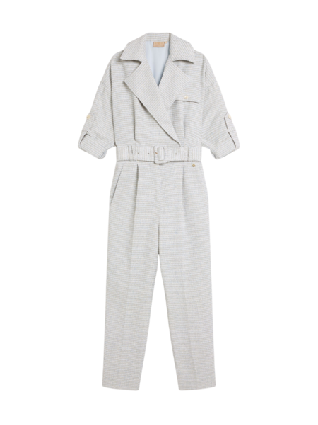 Josh V Josh V Luar Jumpsuit - Ash Blue/Silver Glitter