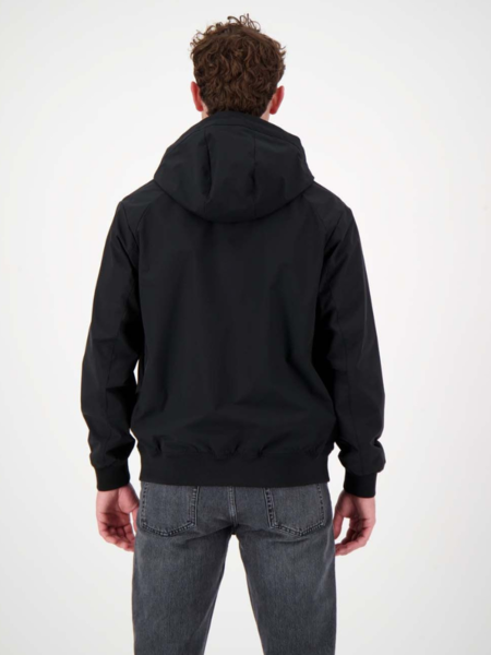 Airforce Airforce Hooded Four-Way Stretch Jacket - True Black