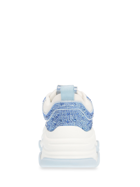 Steve Madden Steve Madden Privy Sneaker - White/Baby Blue