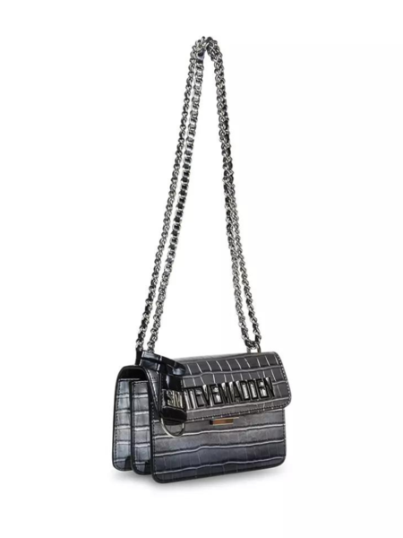 Steve Madden Steve Madden Bzoya Crossbody Bag - Black/Silver