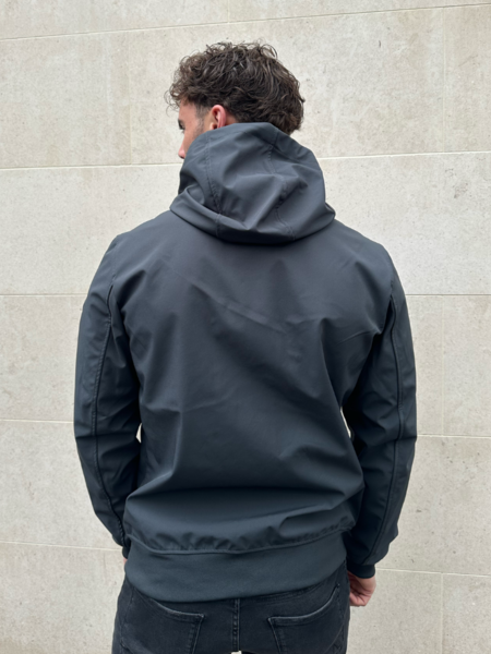 Airforce Airforce Softshell Jacket Chestpocket - Gun Metal