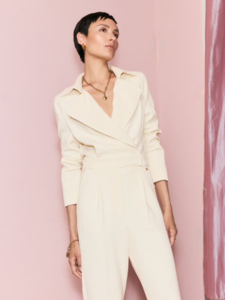 Josh V Josh V Lynn Jumpsuit - Cocoon White