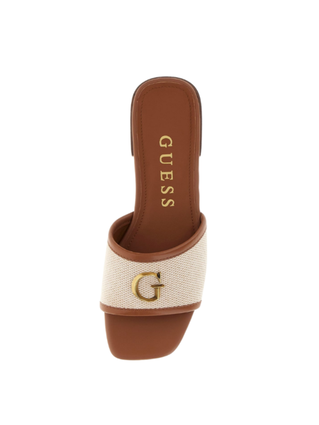 Guess Guess Taskp Slides - Natural