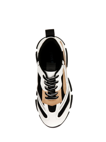 Steve Madden Steve Madden Girls Jpossession Sneaker - Black/Tan