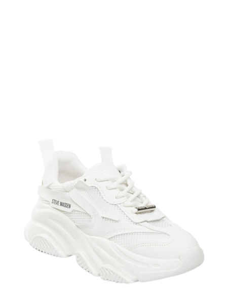 Steve Madden Steve Madden Girls Jpossession Sneaker - White