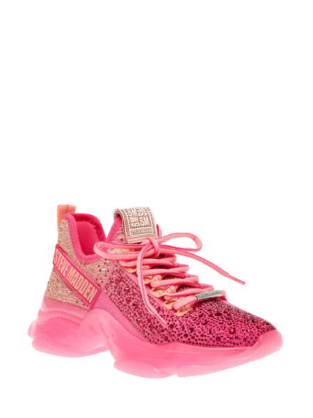 Steve Madden Steve Madden Girls Jmistica Sneaker - Pink Candy