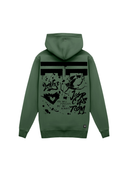 JorCustom Forever Slim Fit Hoodie - Green