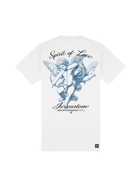 JorCustom JorCustom Spirit Of Love Slim Fit T-Shirt - White