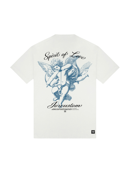 JorCustom JorCustom Spirit Of Love Loose Fit T-Shirt - White