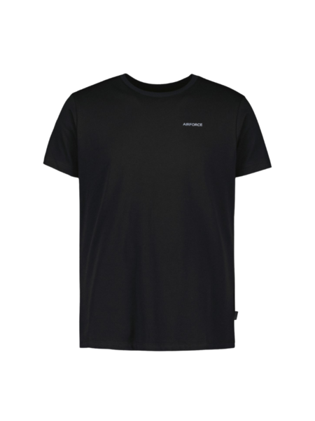 Airforce Basic T-Shirt - True Black/White