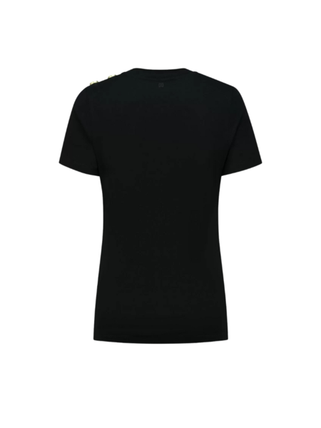 Nikkie Nikkie Button T-Shirt - Black
