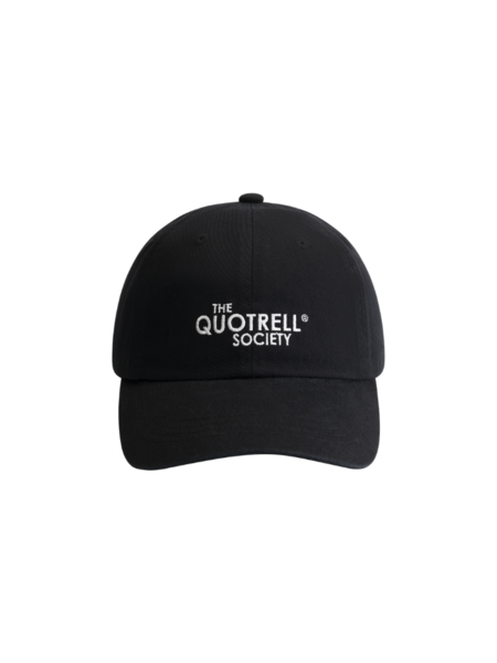 Quotrell Society Cap - Black/White