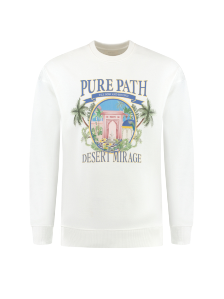 Pure Path Pure Path Desert Mirage Sweater - Off White