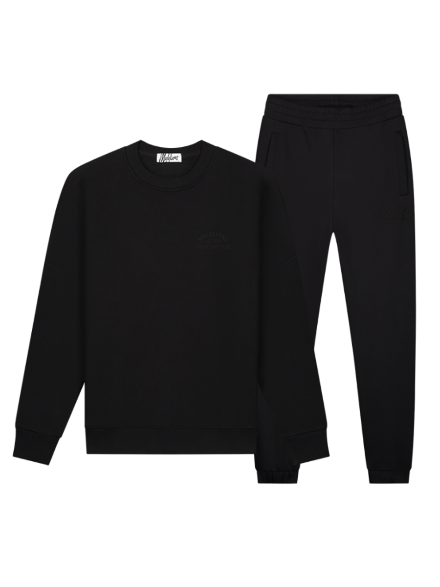 Malelions Malelions Women Paradise Combi-set Sweater - Black