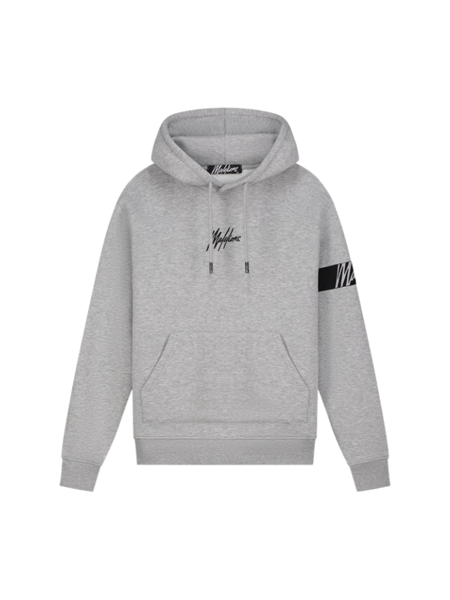 Malelions Malelions Captain Hoodie 2.0 - Grey Melange