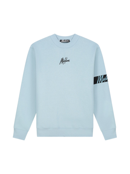 Malelions Malelions Captain Sweater 2.0 - Light Blue