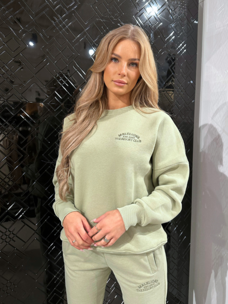 Malelions Malelions Women Paradise Sweater - Army