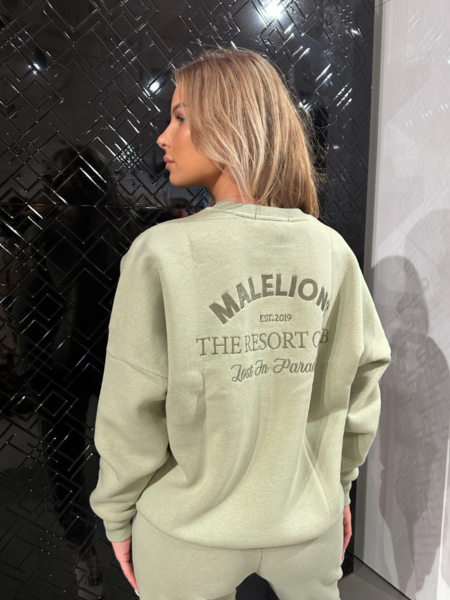 Malelions Malelions Women Paradise Sweater - Army