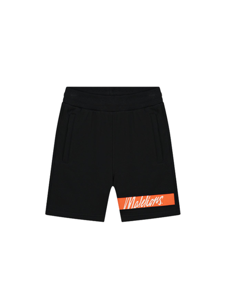 Malelions Malelions Kids Captain Shorts 2.0 - Black/Orange