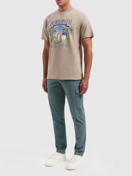 Pure Path Pure Path Desert Mirage T-Shirt - Taupe