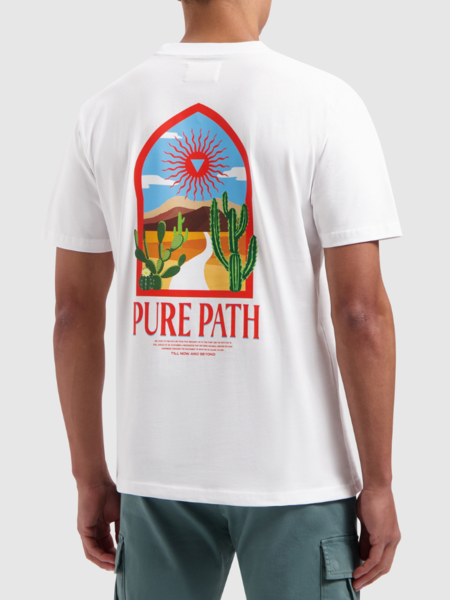 Pure Path Pure Path Desert Journey T-Shirt - White